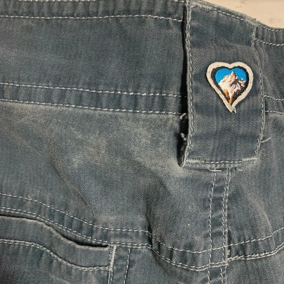 Kuhl Women’s Cropped Capri Pants  Stretch Kuhldry Hiking Gorpcore Size 8 - Picture 13 of 16